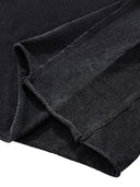 Men's Pig Raw Edge Snow Washed Boxy T-Shirt